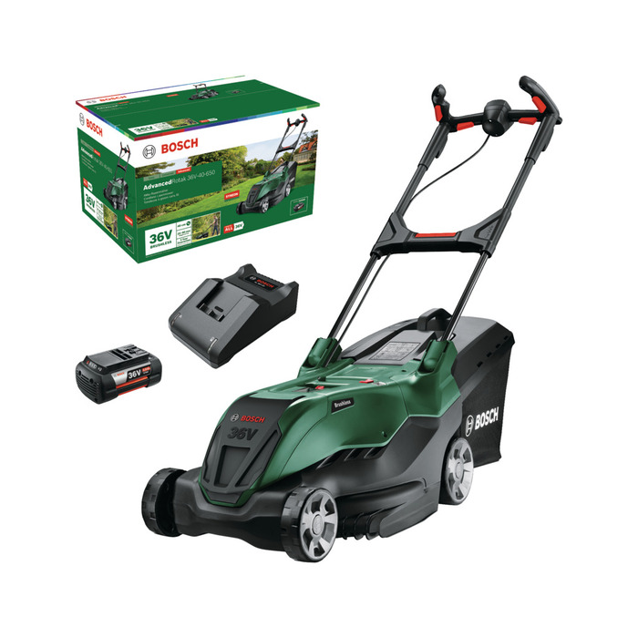 Bosch AdvancedRotak 36V-40-650 plæneklipper 4,0 Ah